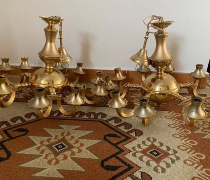 لوستر سقفی آنتیک قدیمی