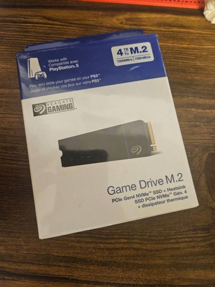 هارد ps5 ssd سیگیت 4 ترابایت