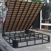 زیر تختی جکدار گارانتی۲تا۹سال ×کفی تخت خواب