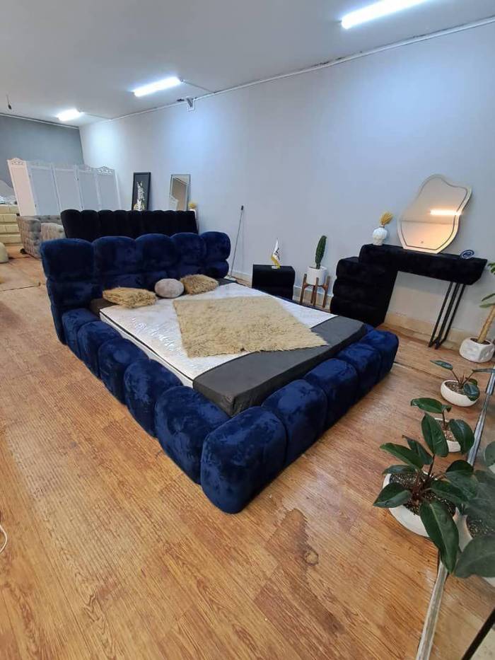 تختخواب چستر خطی نواری