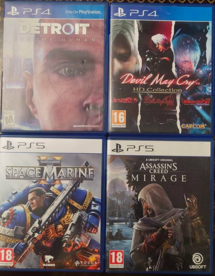 Assassin Mirage-Spacemarine-Detroit-Devil may Cry