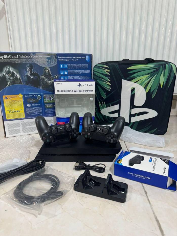 سونی PS4 SONY4 کیف پایه شارژ فول گیم 2025 درحدنو