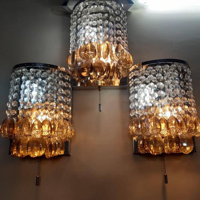 دیوار کوب لوستر دیواری