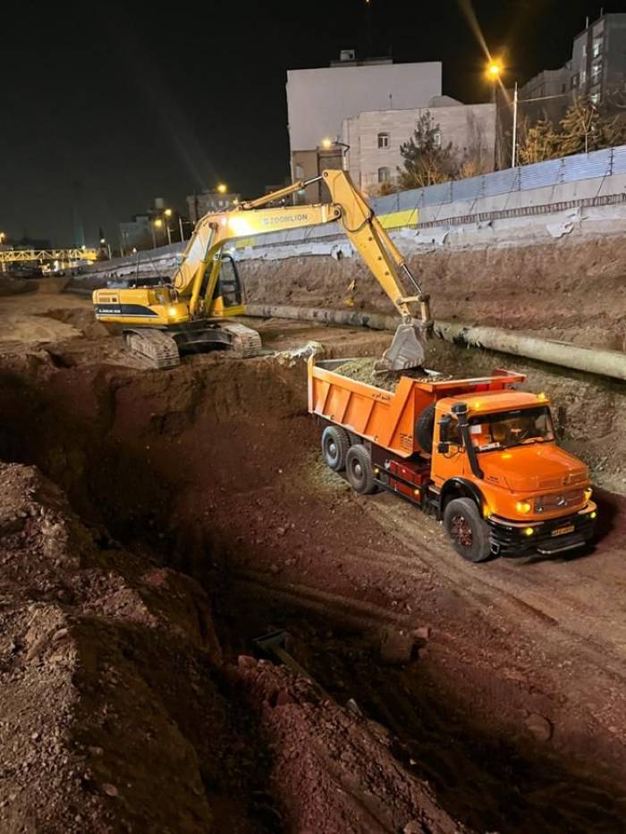 گودبرداری خاکبرداری و تخریب ،حمل مصالح