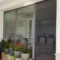 توری پلیسه و آلومینیوم پنجره دوجداره شیشه سکوریت