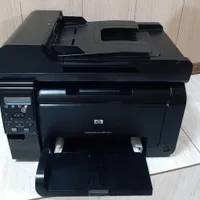 پرینتررنگی سه کارهHp175aتکمیل وتمیز فول شارژ،آماده