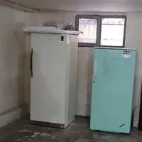 یخچال جنرال استیل قدیمی و فریزر پارس