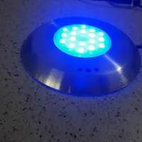 پک نورپردازی استخر با چراغ استخری روکار استیل