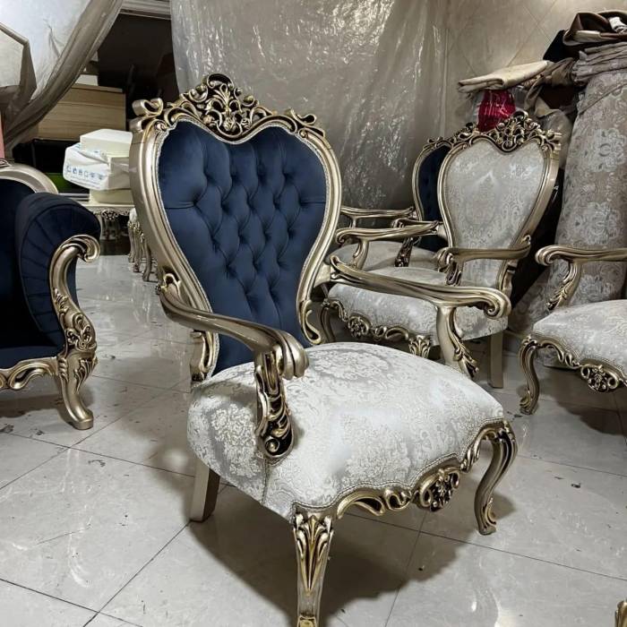 مبل۷نفره کلاسیک گلریز(افسون چوب گردو )
