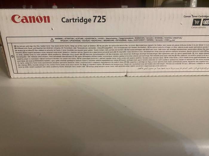کارتریج 725 canon