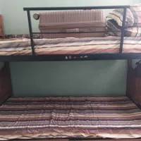 تخت دو طبقه با تشک