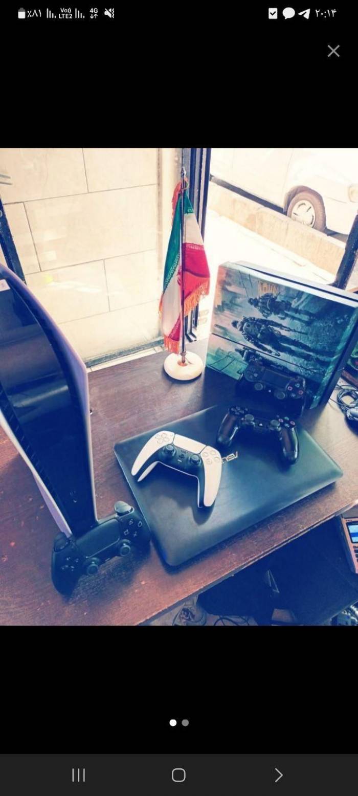 اجاره رنت کرایه کنسول ps4وp5 ودسته نصب بازی گیم نت