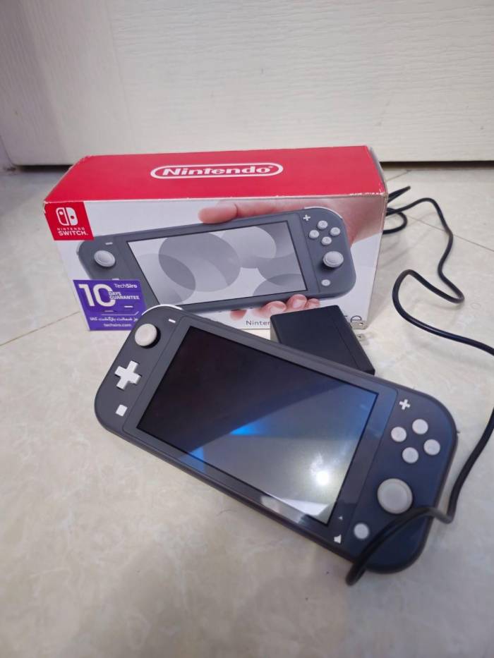 کنسول nintendo switch lite رنگ خاکستری