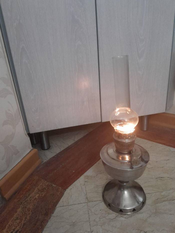 چراغ نفتی گردسوز قدیمی