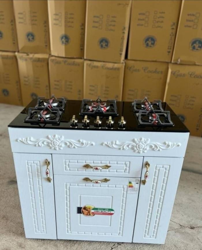 اجاق گاز شیشه ای ام دی اف