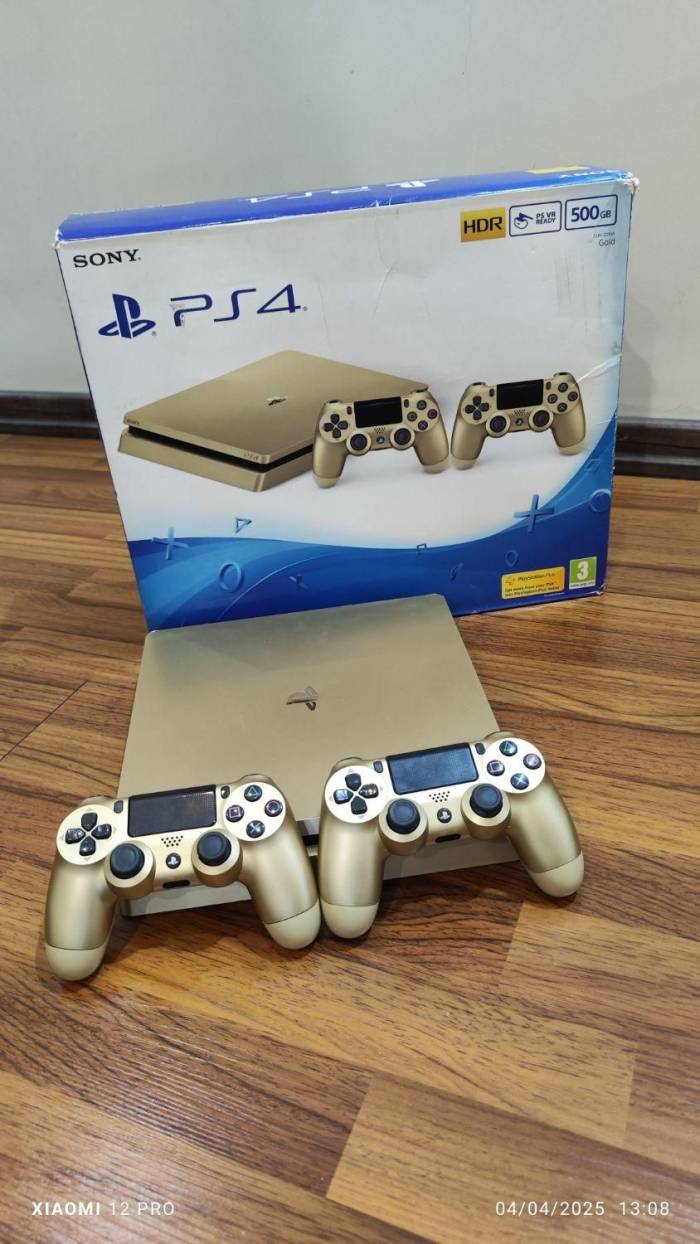 PS4 slim اسلیم باندل طلایی کپی خور فوق‌العاده خاص