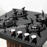 اجاق گاز رو میزی4شعله توکار رومیزی با ضمانت شرکتی