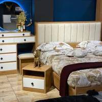 تخت خواب دونفره روکو تمام mdf